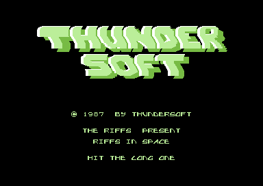 Riffs in Space